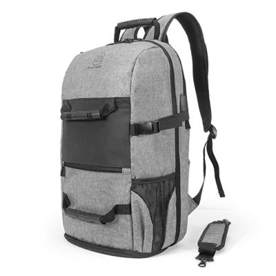 School Bags with Secret Pockets
E-Zoned Duffle Backpack
