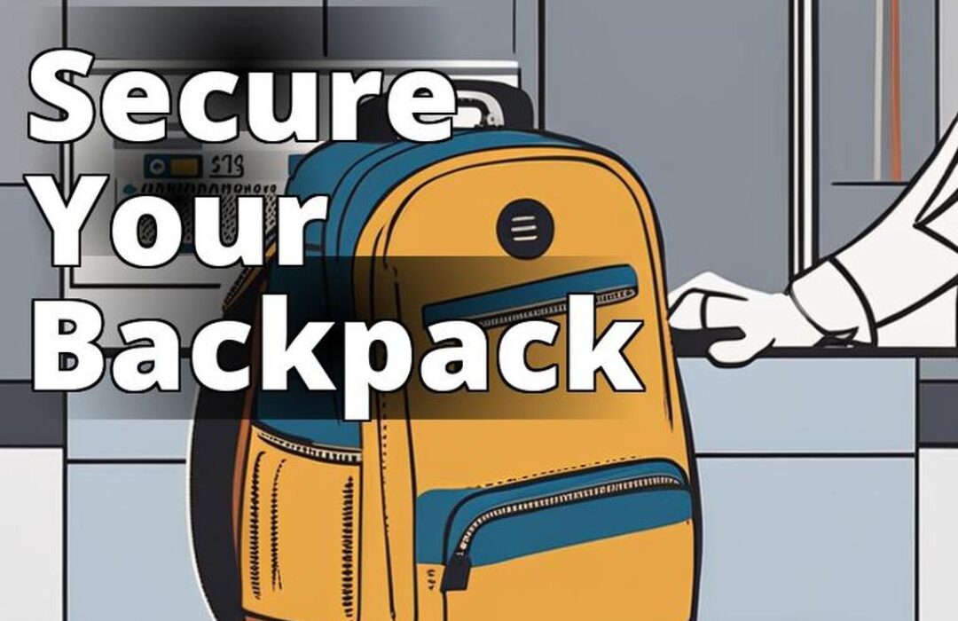 The featured image for this article could be a photo of a traveler's backpack being checked in at an