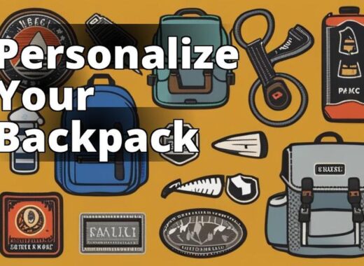 The featured image for this article could be a picture of a backpack with patches on it