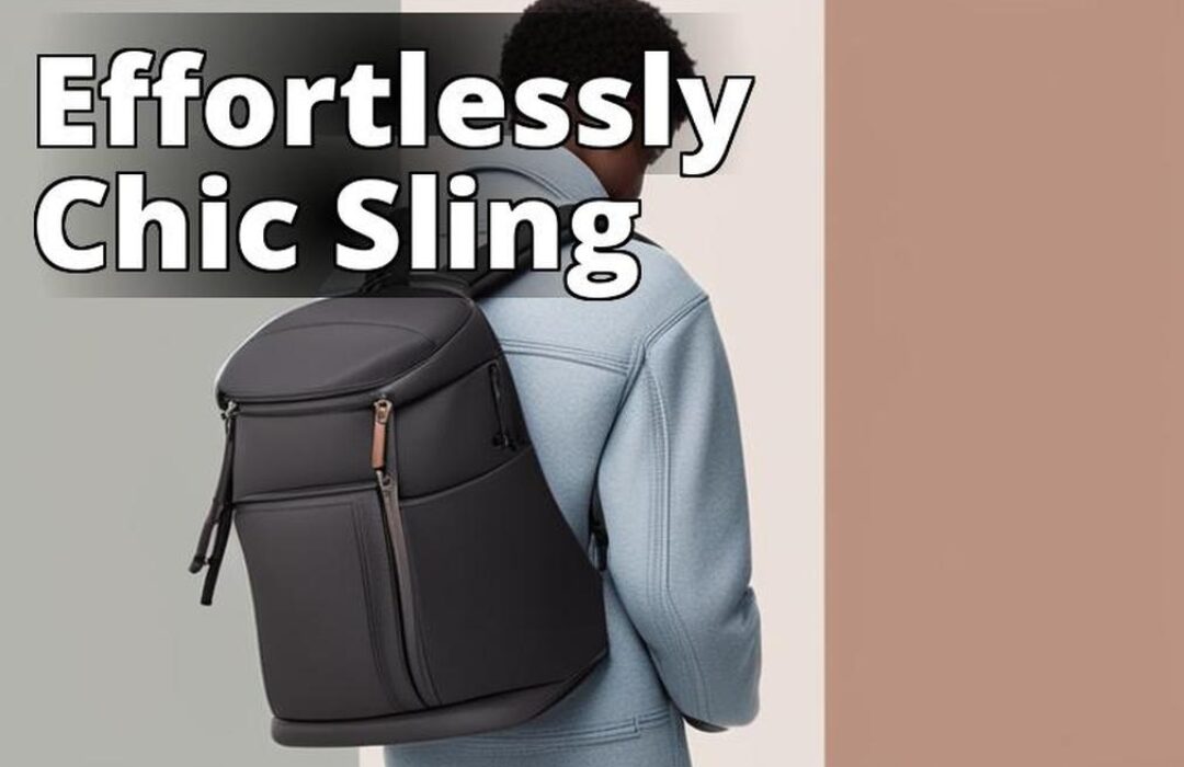 The featured image for this article should be a photo of a person wearing a sling backpack