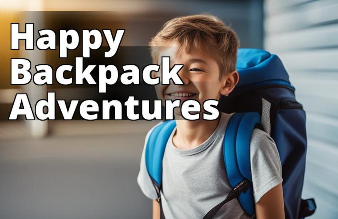 The featured image for this article should contain a picture of a child wearing a backpack that fits