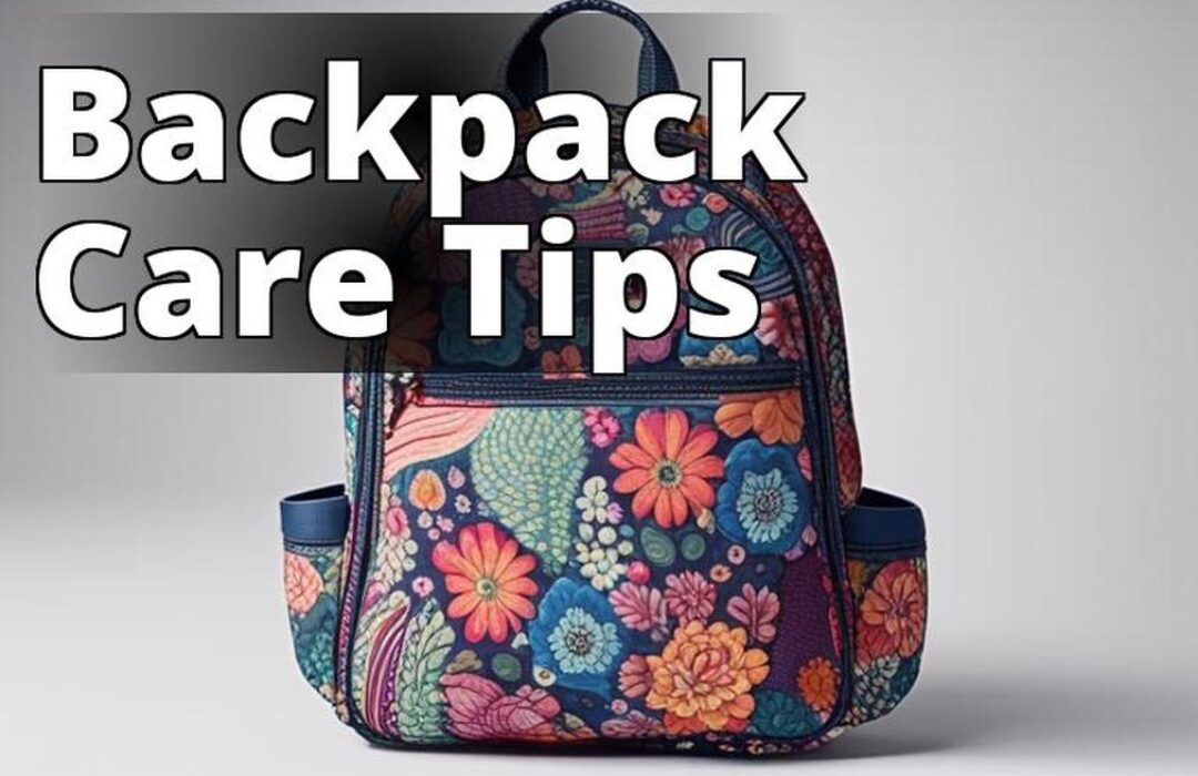 The featured image for this article should show a clean and well-maintained Vera Bradley backpack