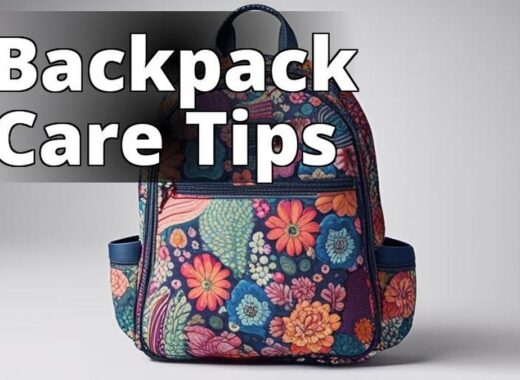 The featured image for this article should show a clean and well-maintained Vera Bradley backpack
