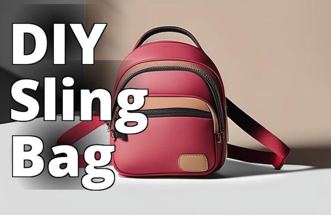 The featured image should be a high-quality photograph of a finished sling bag made from a backpack.