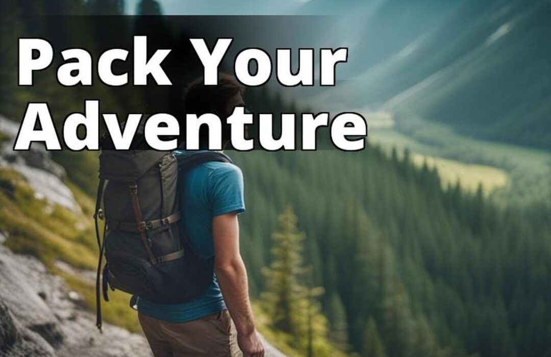 The featured image should contain a person wearing a backpack and hiking on a scenic trail with moun