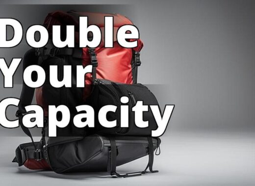 The featured image should contain a rolling backpack with a smaller backpack attached to it using st