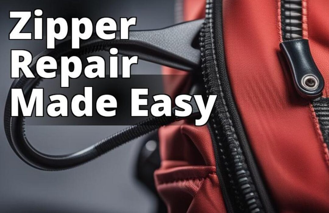 The featured image should show a close-up of a backpack zipper that is separated