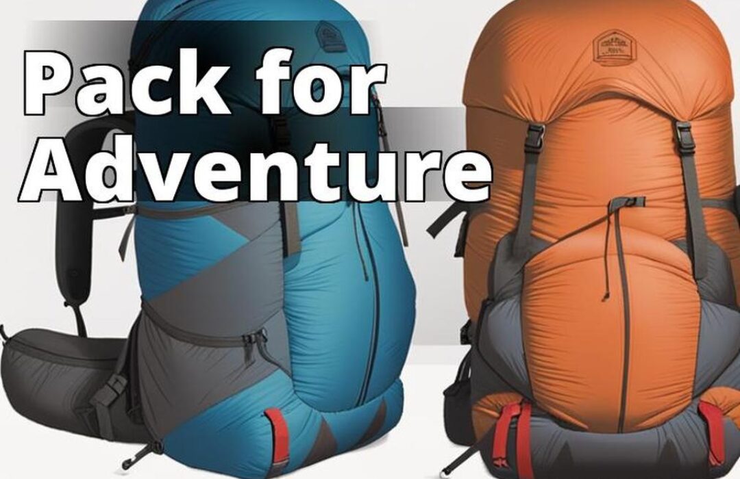 The featured image should show a person attaching a sleeping bag to the bottom or sides of their bac