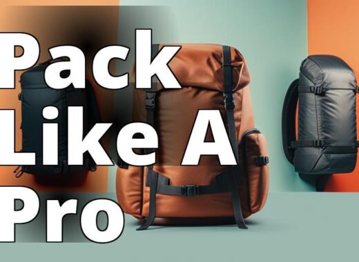 A well-packed 40L backpack as the main image for the article.