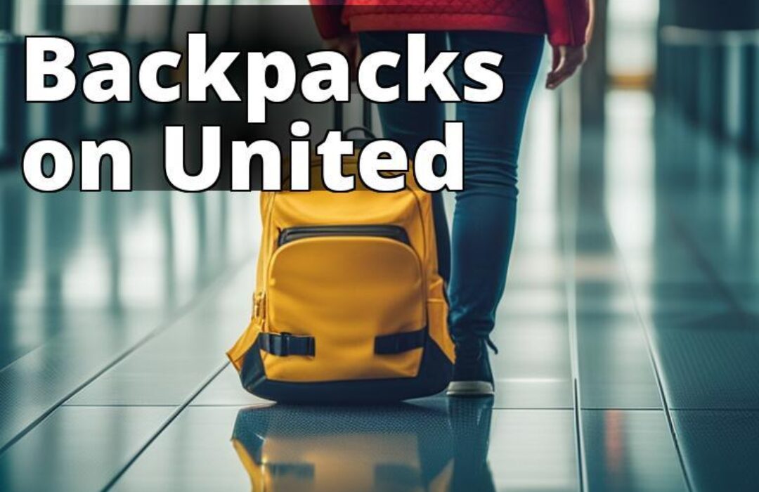 The featured image for this article could be a photo of a person carrying a backpack through an airp