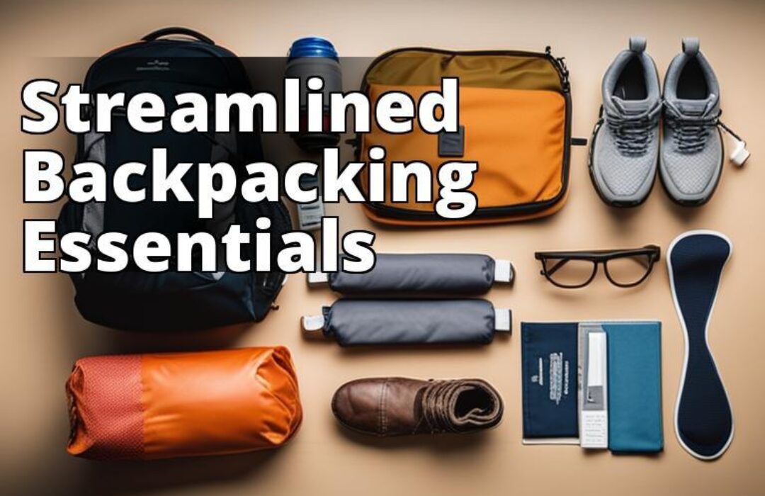 The featured image for this article could be a picture of a well-organized backpack with all the nec