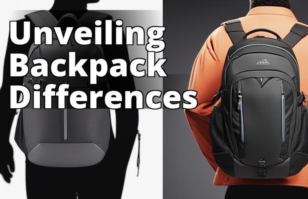 The featured image should contain a side-by-side comparison of a men's and a women's backpack. The i